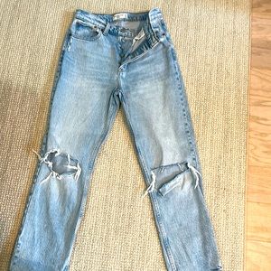Abercrombie & Fitch the dad high-rise size 25
